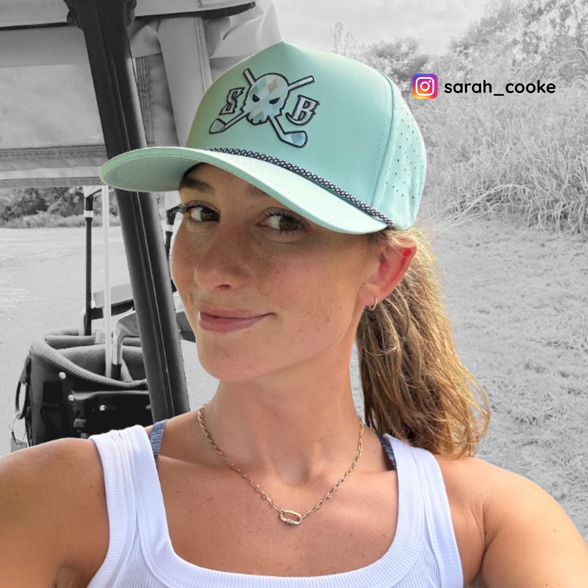 Diamond Clarity Sweat-Proof Golf Rope Hat-thumbmail-3