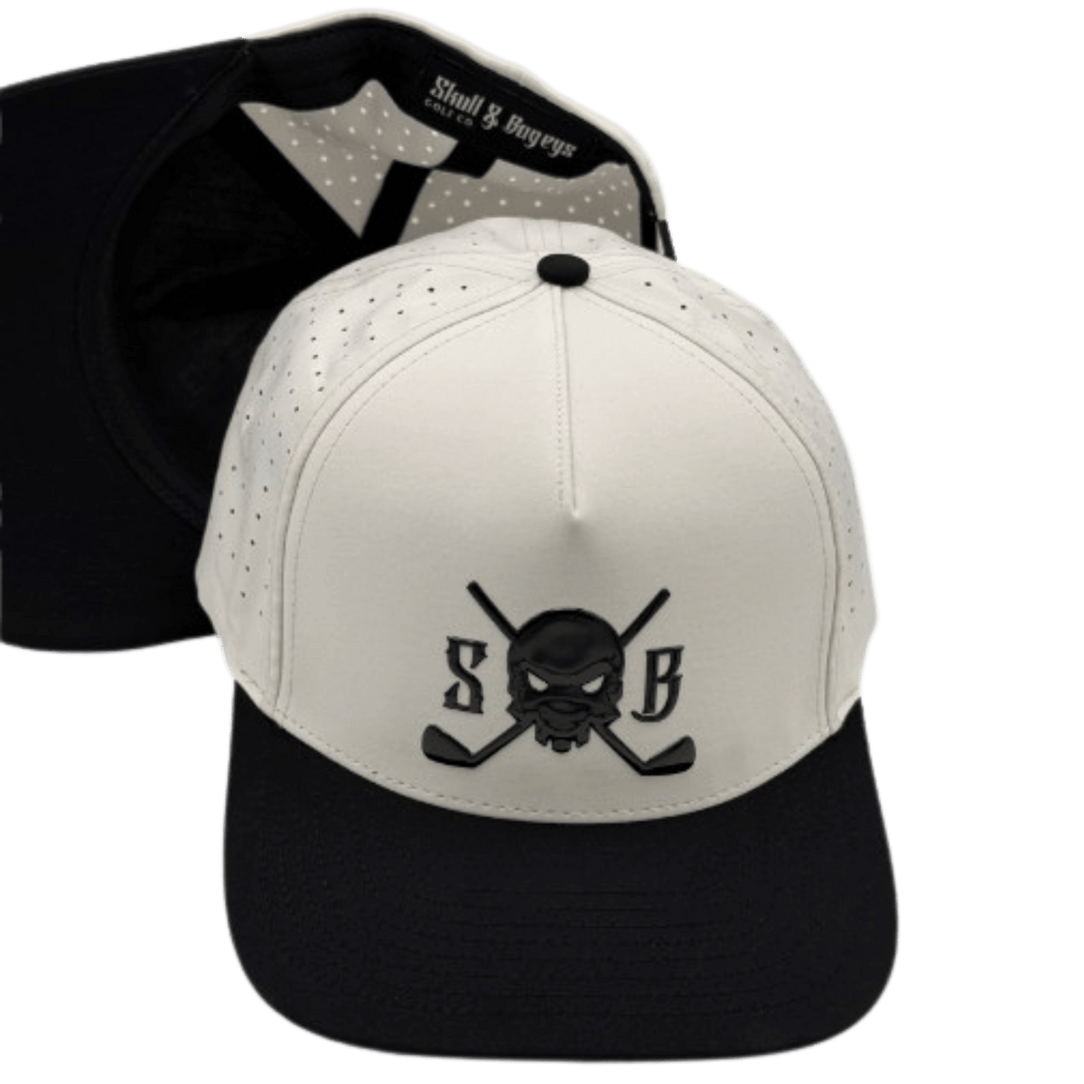 Eclipsed Blackout Golf Snapback Hat-thumbmail-5
