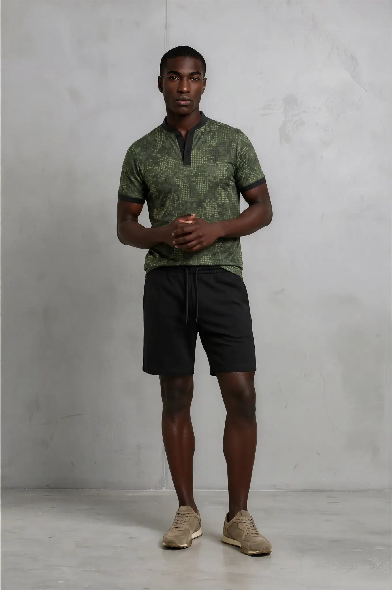 Woodland Anchor Blade Collar Polo-thumbmail-4