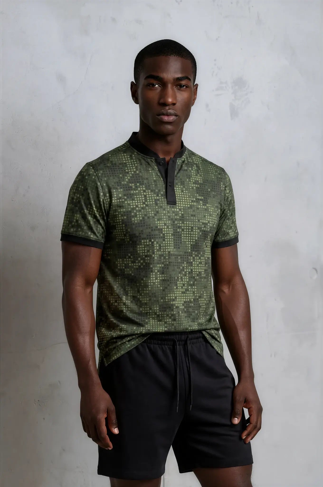 Woodland Anchor Blade Collar Polo-thumbmail-5