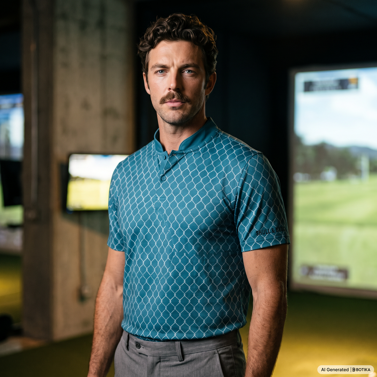 Serenity Blade Collar Golf Polo-thumbmail-3