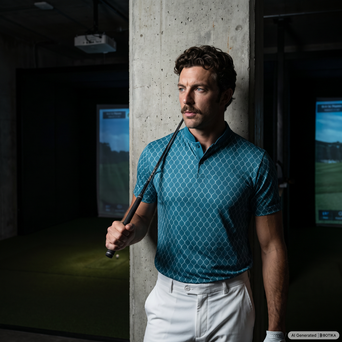 Serenity Blade Collar Golf Polo-thumbmail-5