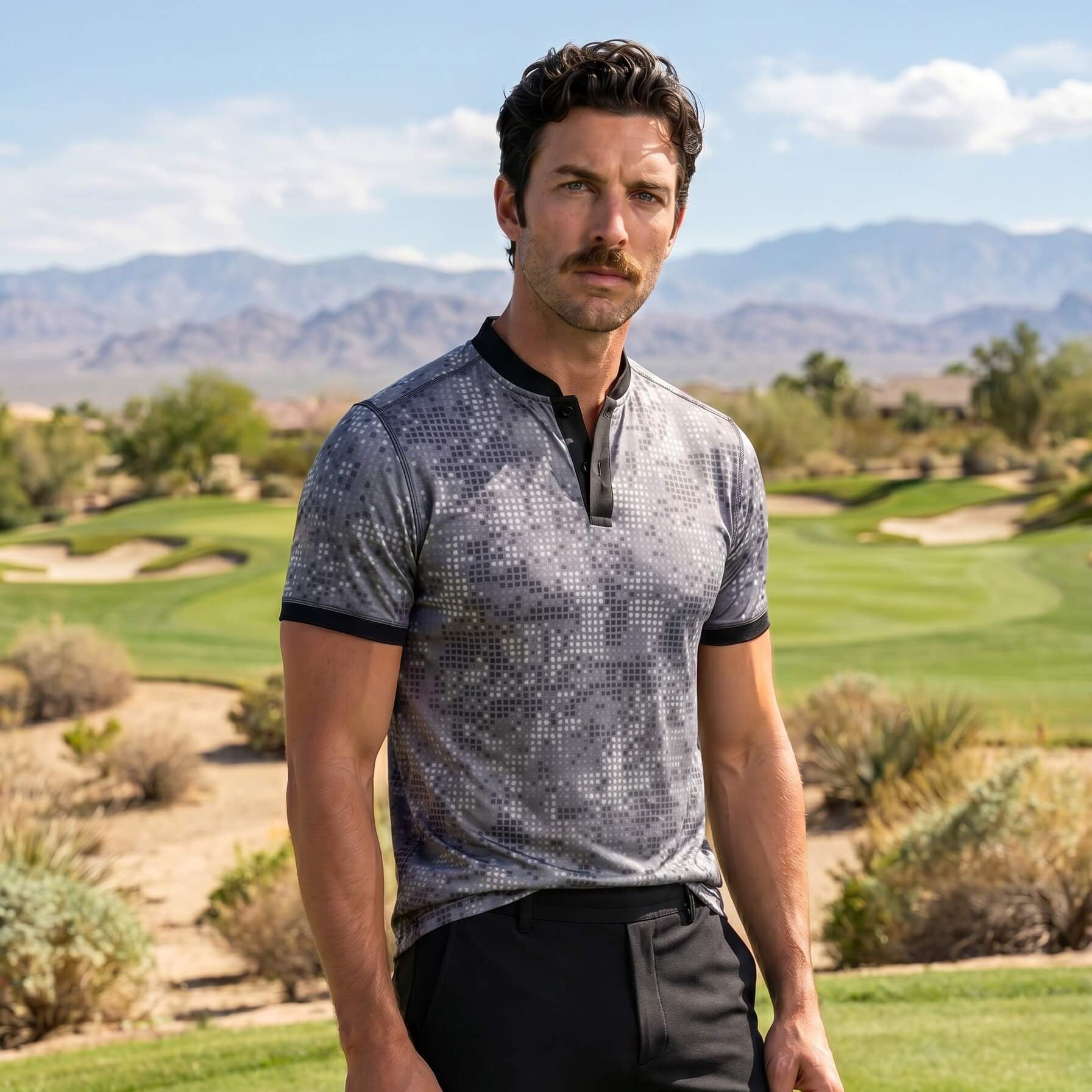 Arctic Tactical Blade Collar Polo - Skull & Bogeys Golf Co.