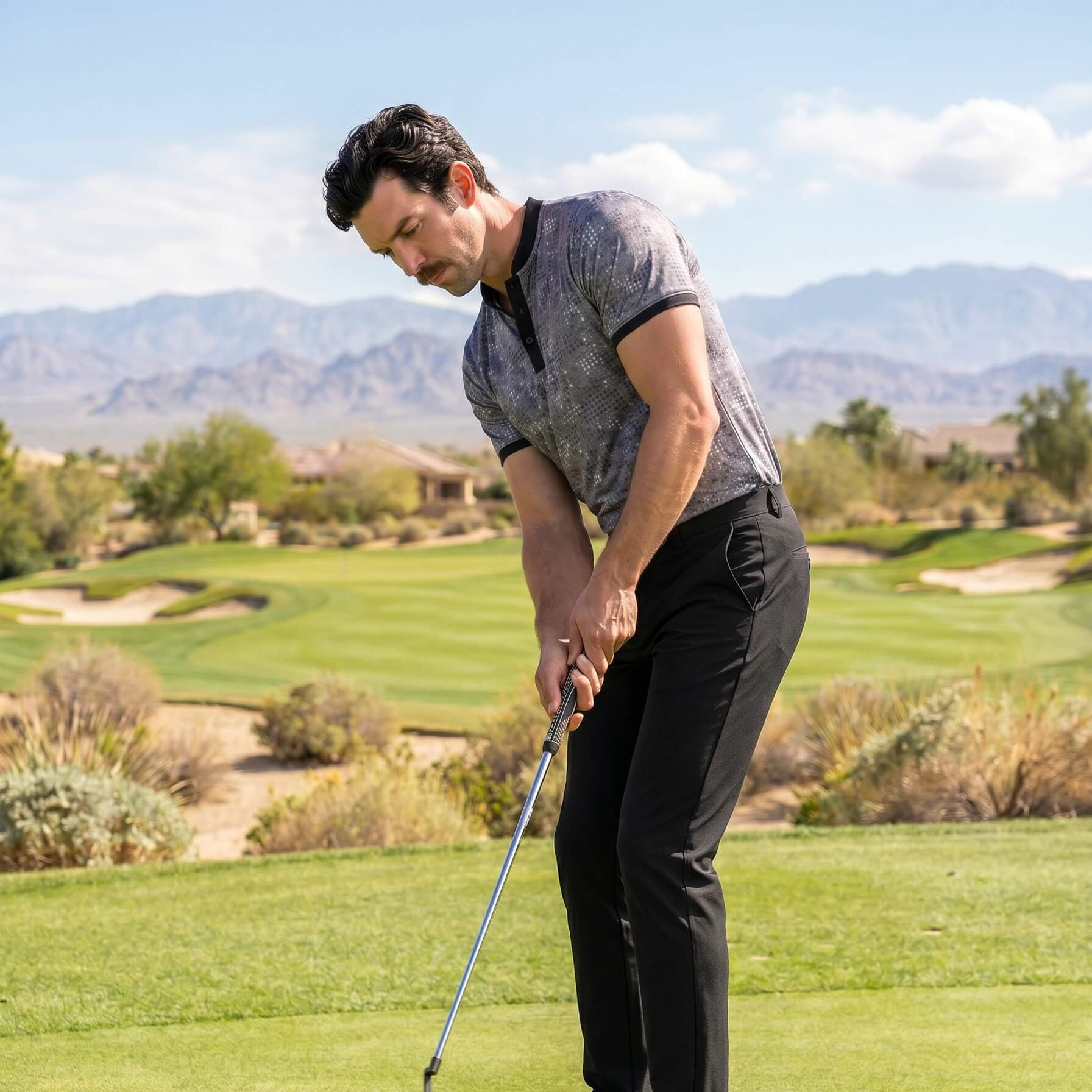 Arctic Tactical Blade Collar Polo - Skull & Bogeys Golf Co.