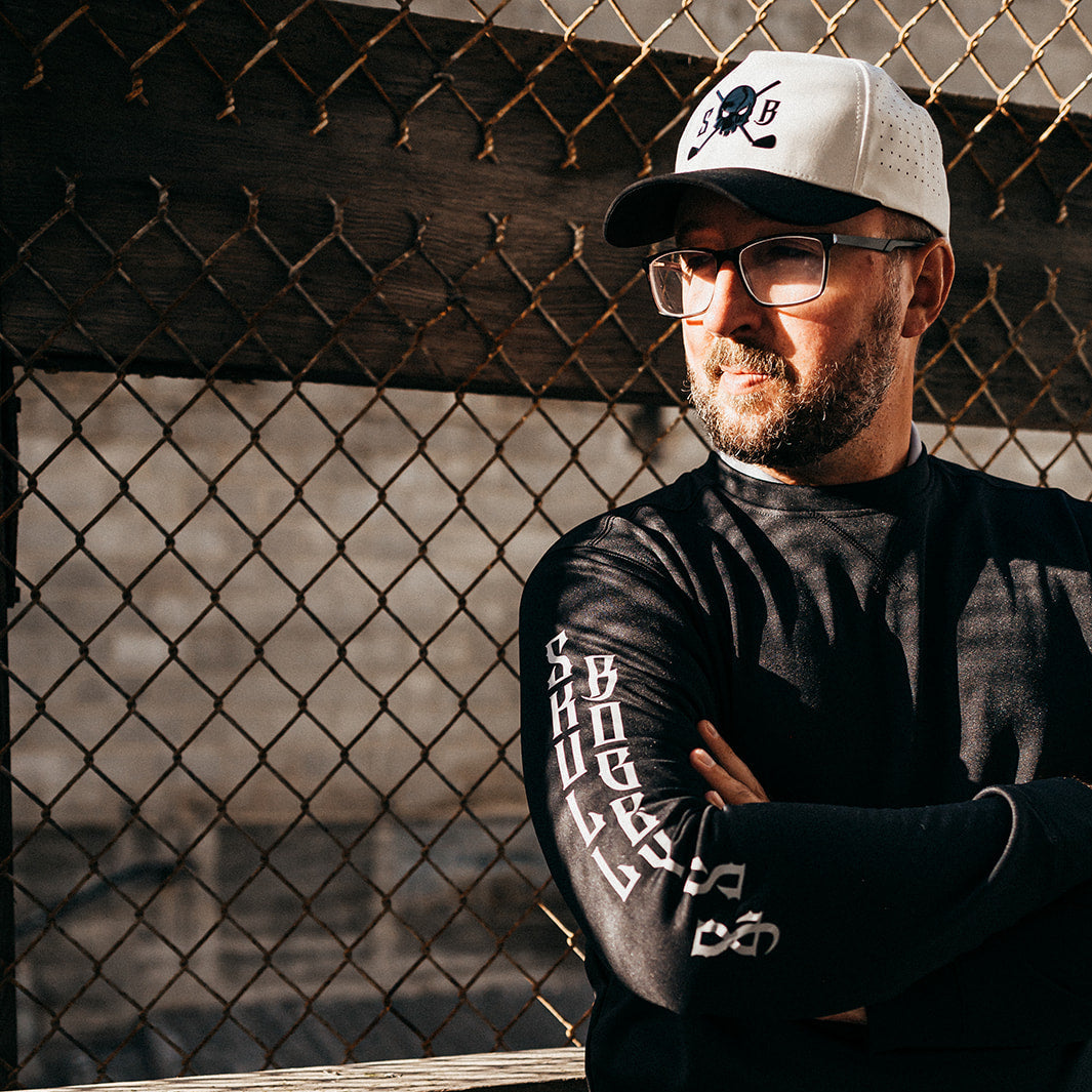 Bastion Drop-Shoulder Crewneck Sweater - Skull & Bogeys Golf Co.