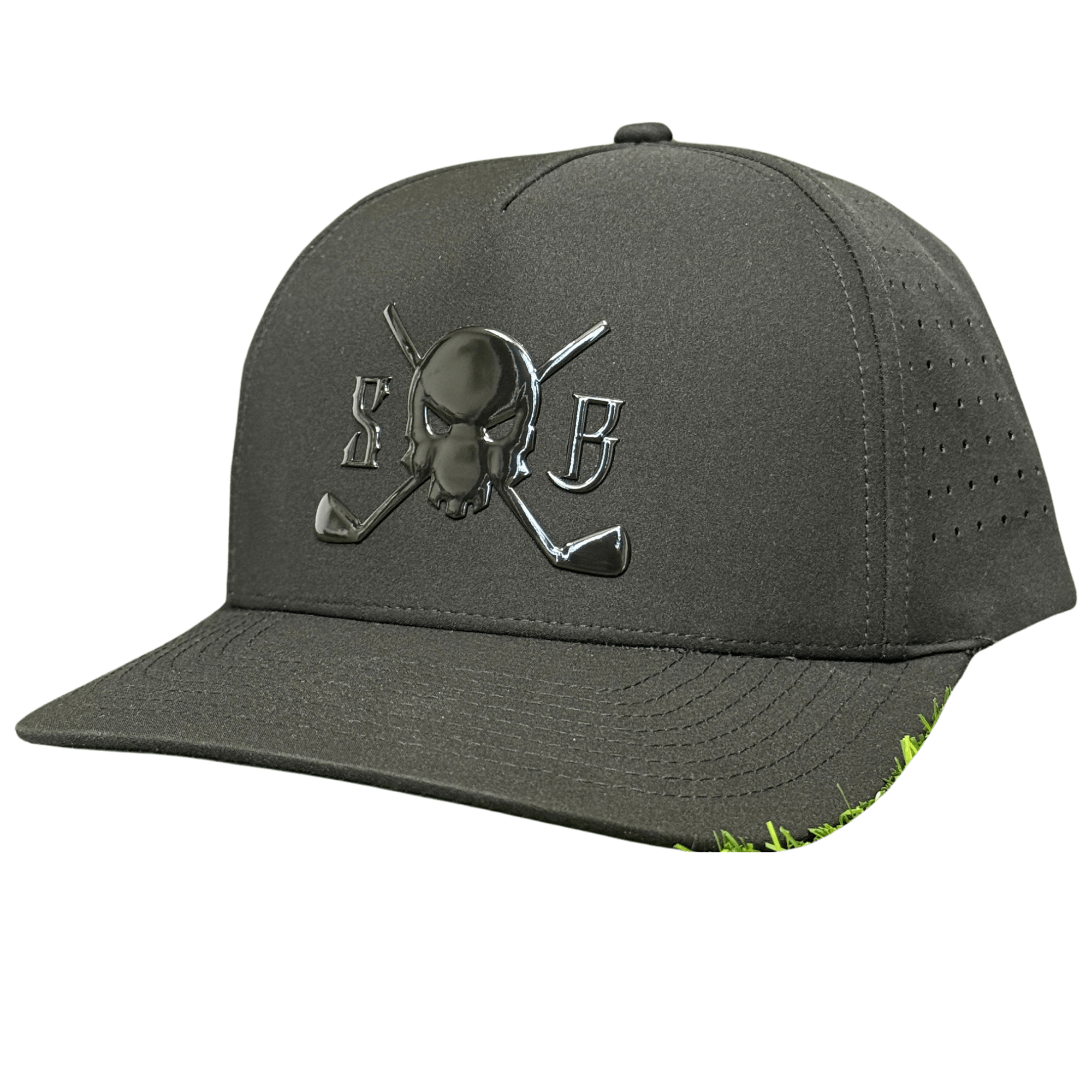 Blackout Golf Rope Hat - Skull & Bogeys Golf Co.