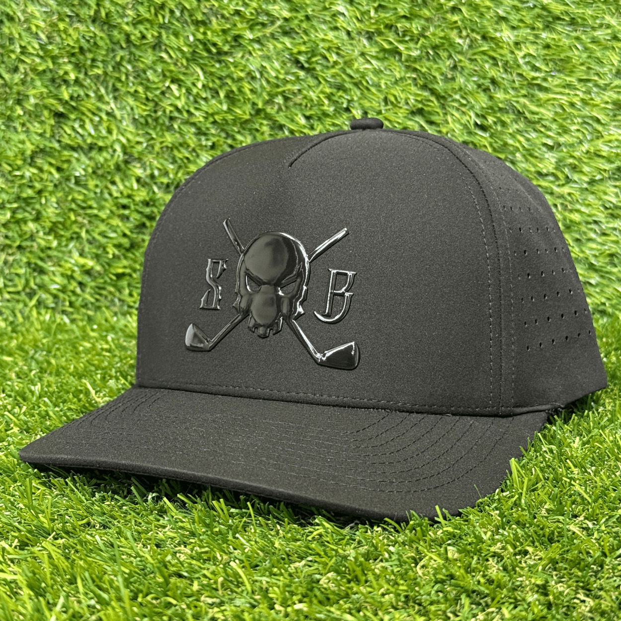 Blackout Golf Rope Hat - Skull & Bogeys Golf Co.