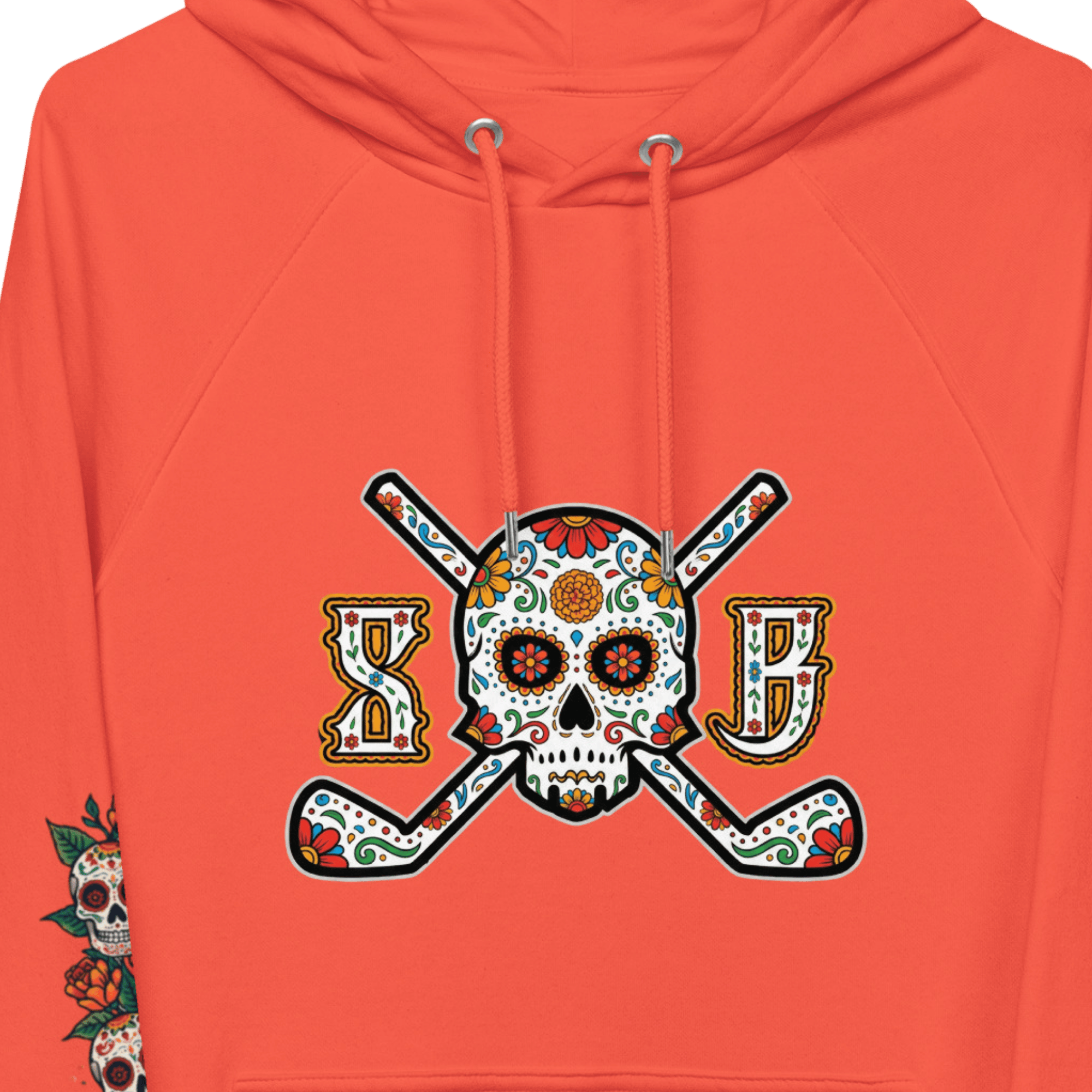 Calaveras Eco-Raglan Hoodie (Men's) - Skull & Bogeys Golf Co.