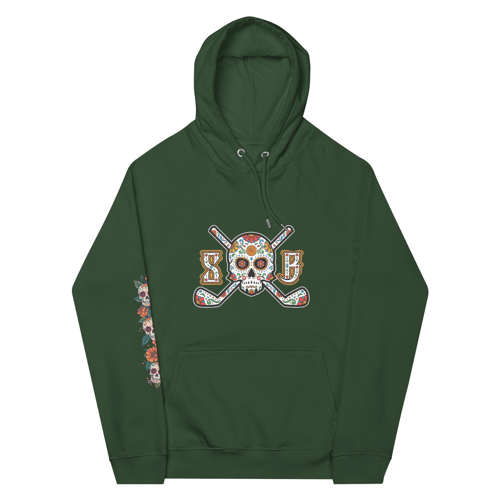 Calaveras Eco-Raglan Hoodie (Men's) - Skull & Bogeys Golf Co.