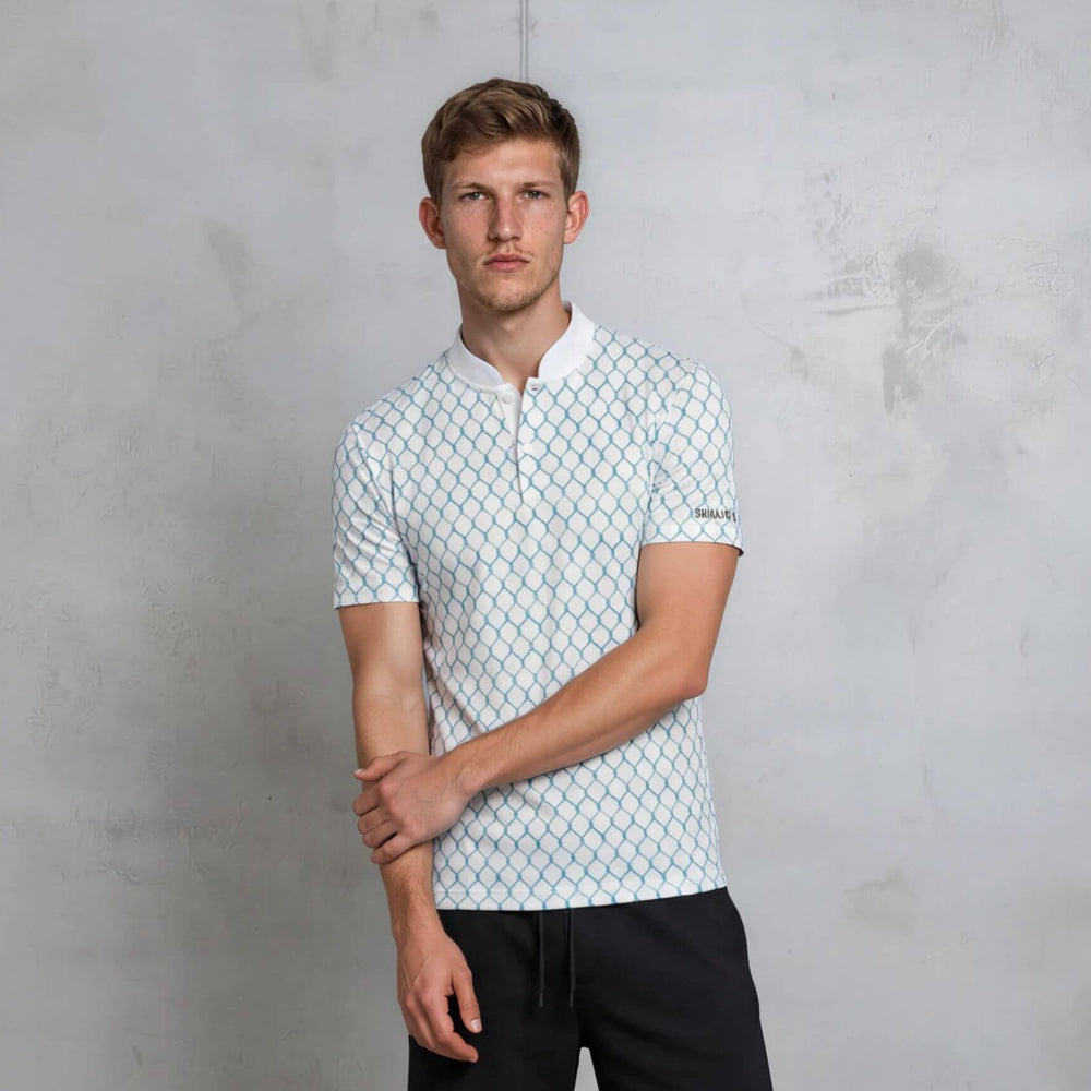 Clean Slate Blade Collar Golf Polo - S - Skull & Bogeys Golf Co.