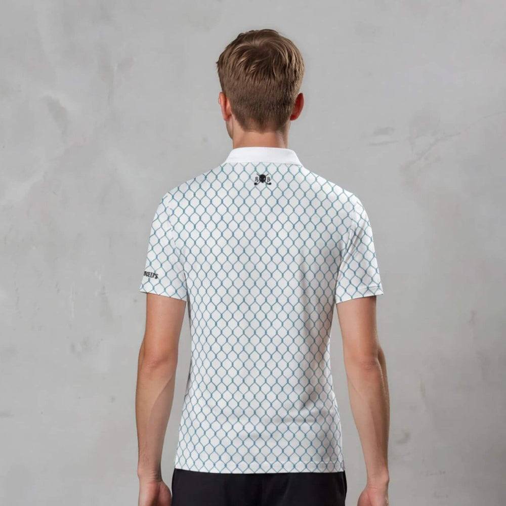 Clean Slate Blade Collar Golf Polo - Skull & Bogeys Golf Co.