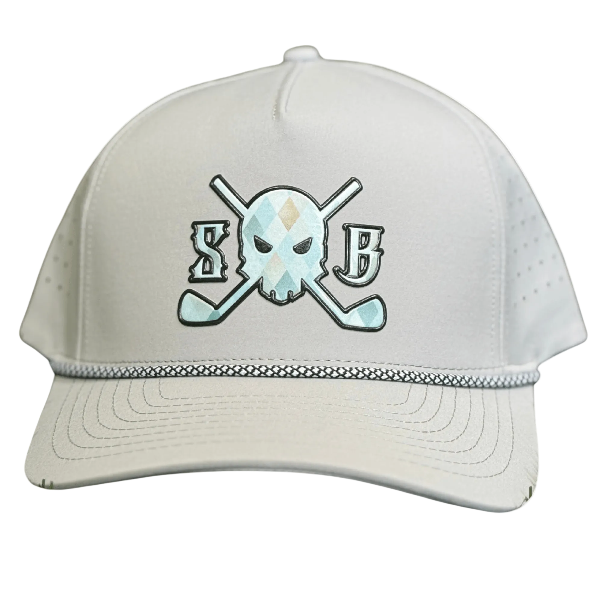 Diamond Clarity Golf Rope Hat - Skull & Bogeys Golf Co.