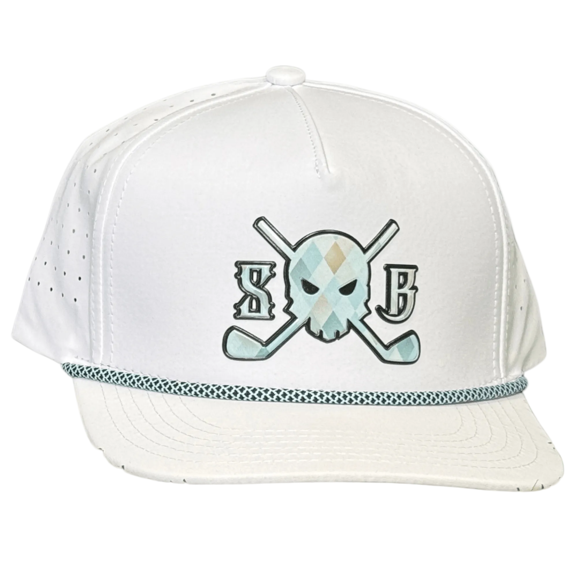 Diamond Clarity Golf Rope Hat - Skull & Bogeys Golf Co.