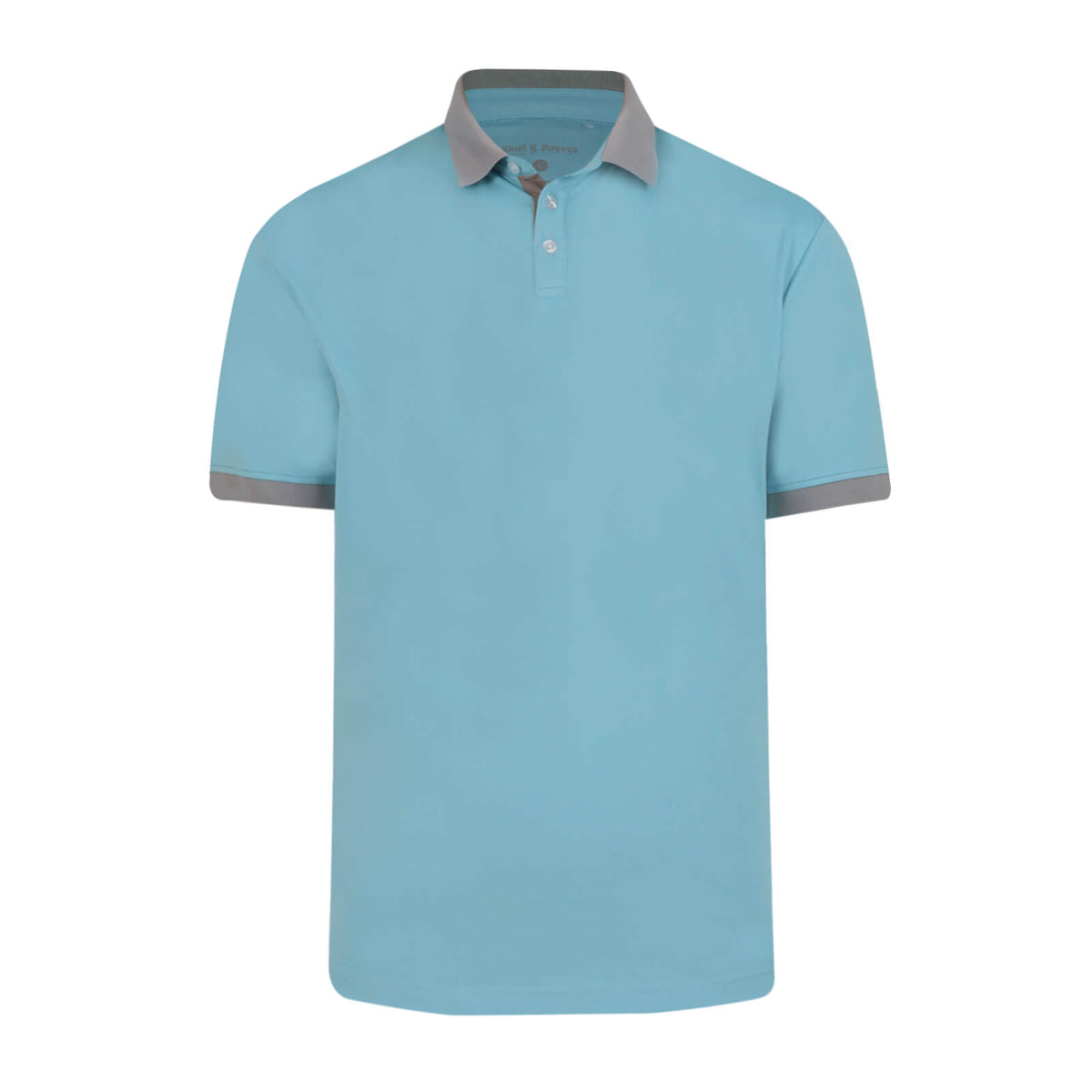 Elemental Two-Tone Men's Polo - Skull & Bogeys Golf Co.