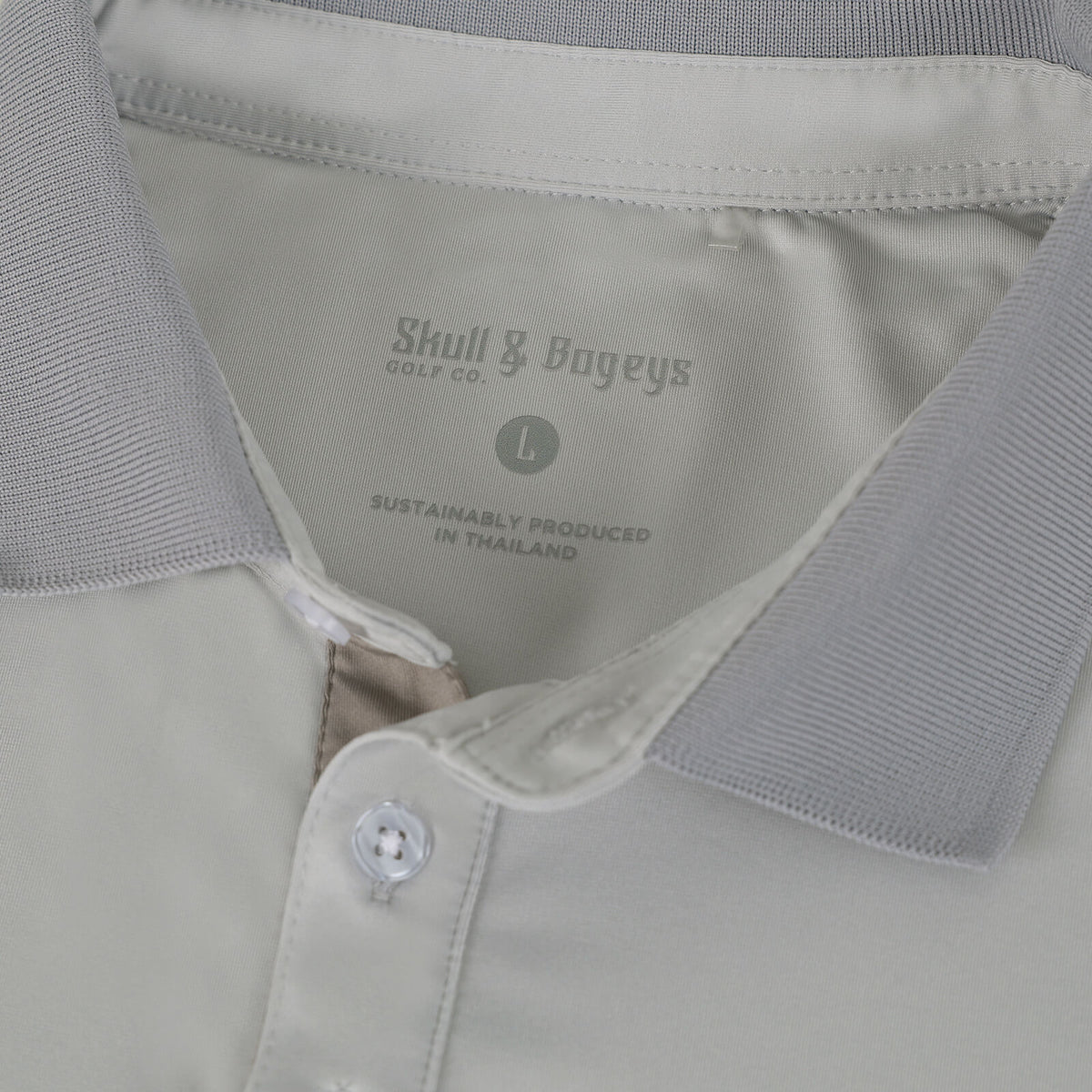 Elemental Two-Tone Men's Polo - Skull & Bogeys Golf Co.