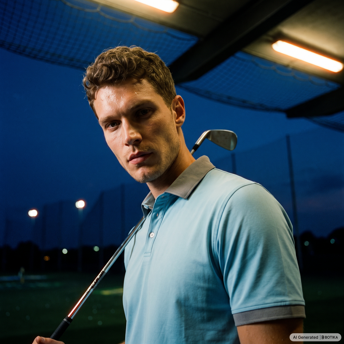 Elemental Two-Tone Men's Polo