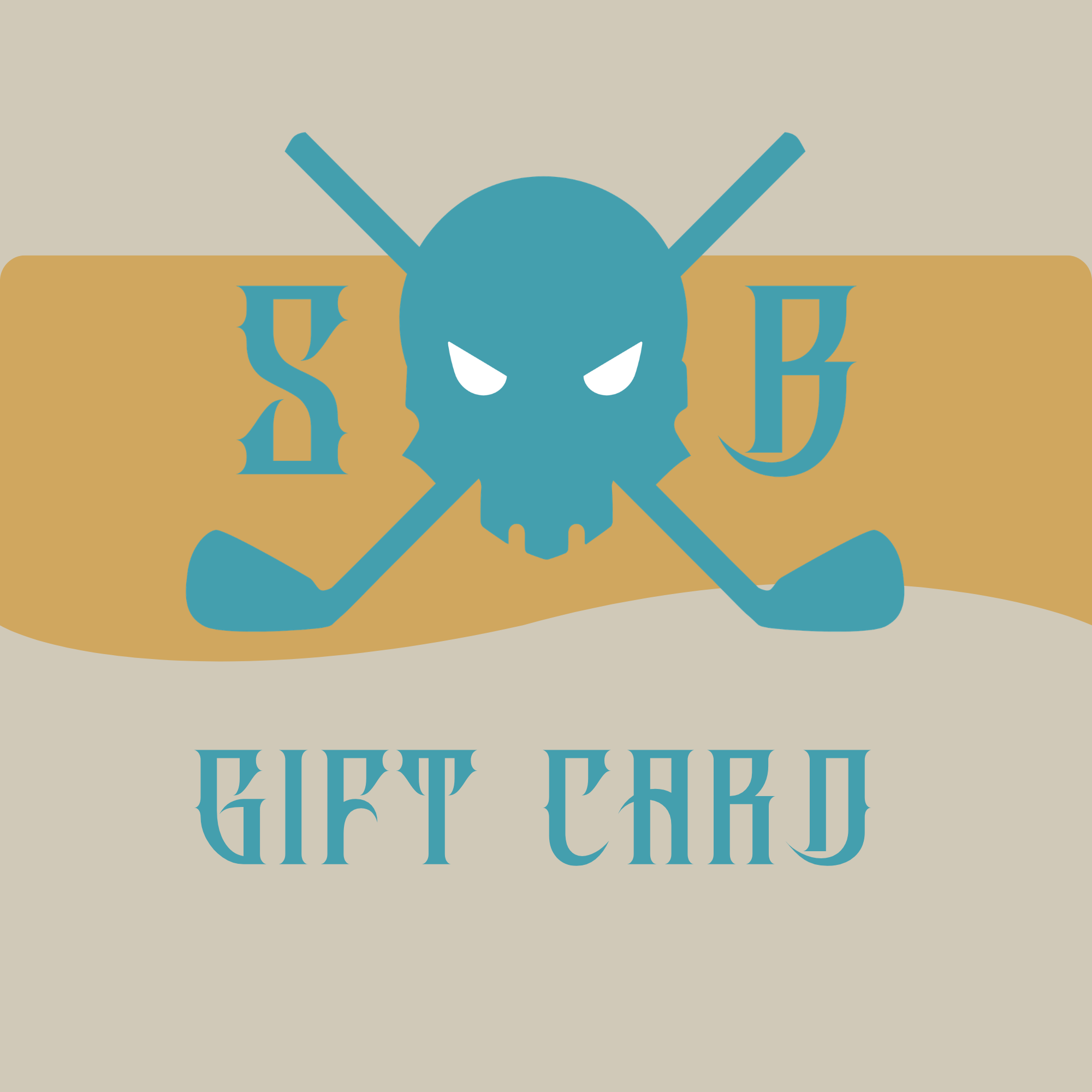 Skull & Bogeys Golf Co. Gift Card