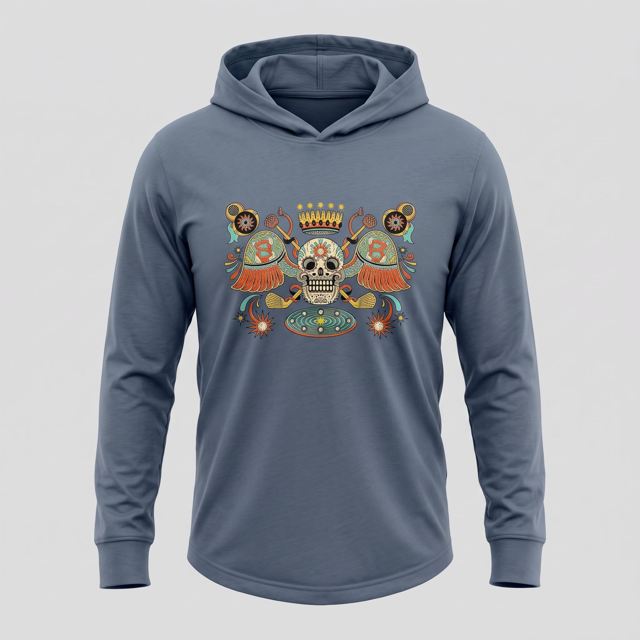Legado Calavera Eco-Light Hooded Tee-thumbmail-8