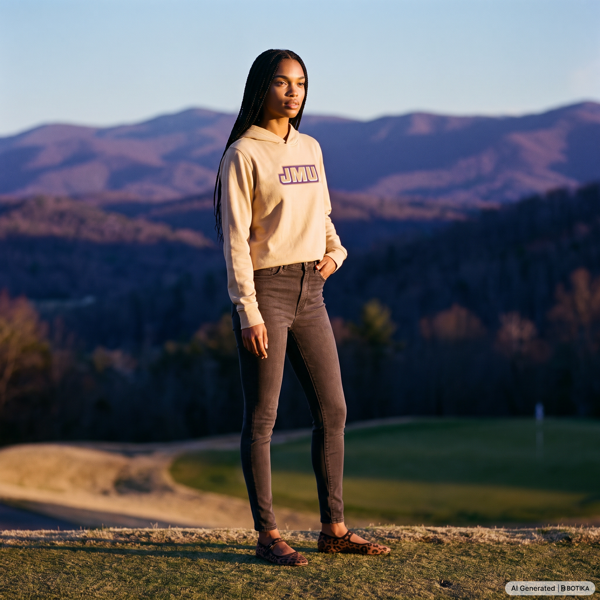 JMU Shenandoah SolarBloc UPF 50+ Hoodie Tee-thumbmail-5