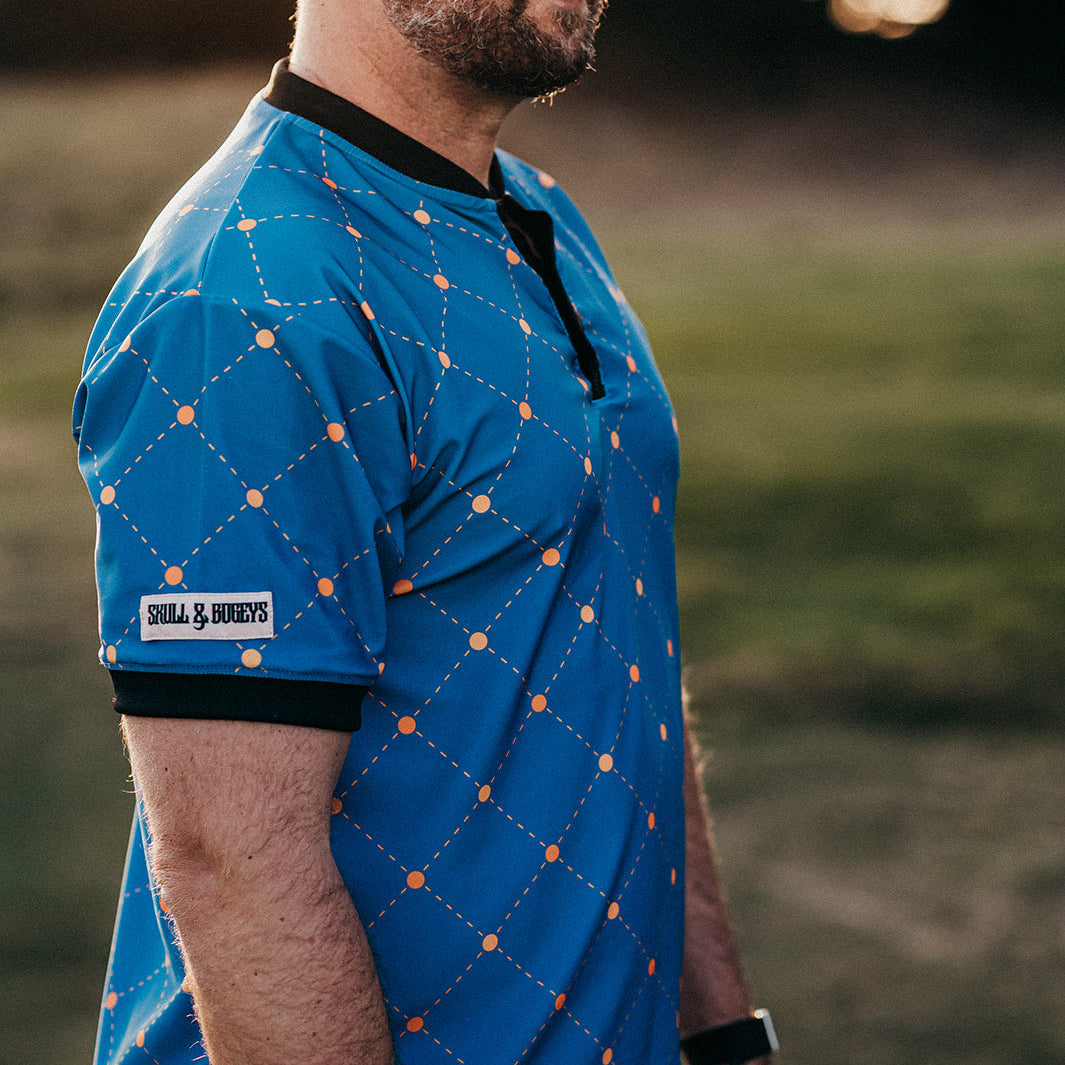 Iron Anchor Blade Collar Golf Polo-thumbmail-4