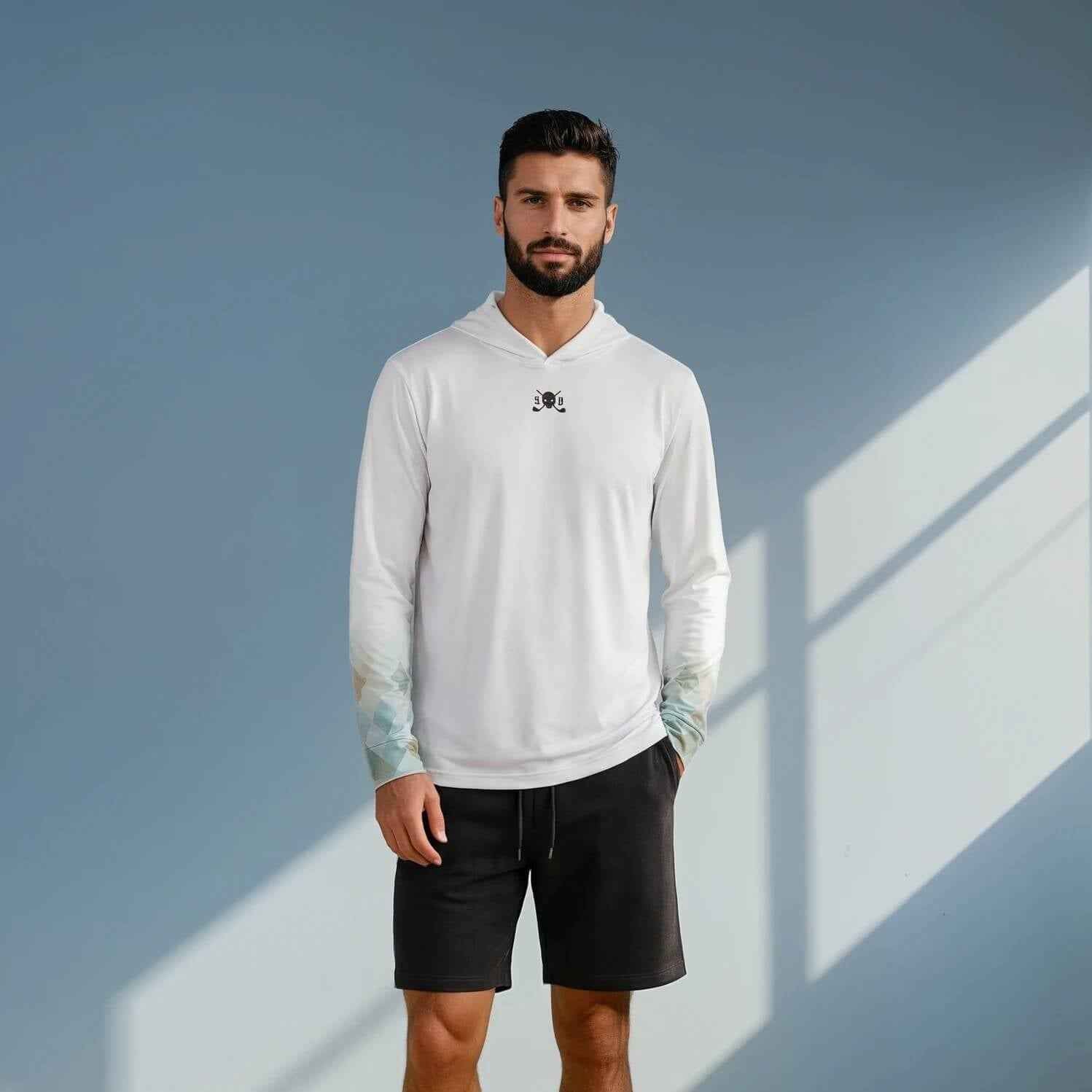 Kinetic Performance Sun Shield Hoodie (Men's) - Skull & Bogeys Golf Co.