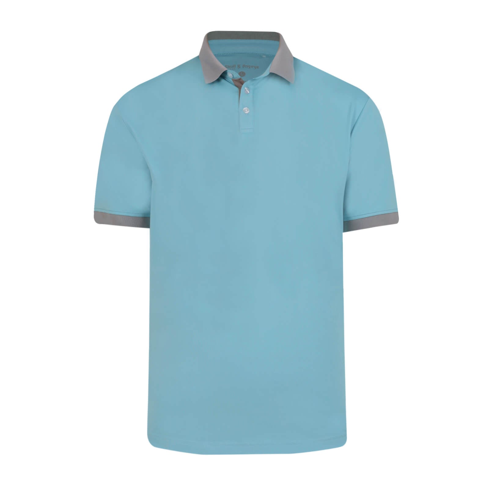 Classic Two-Tone Men's Polo