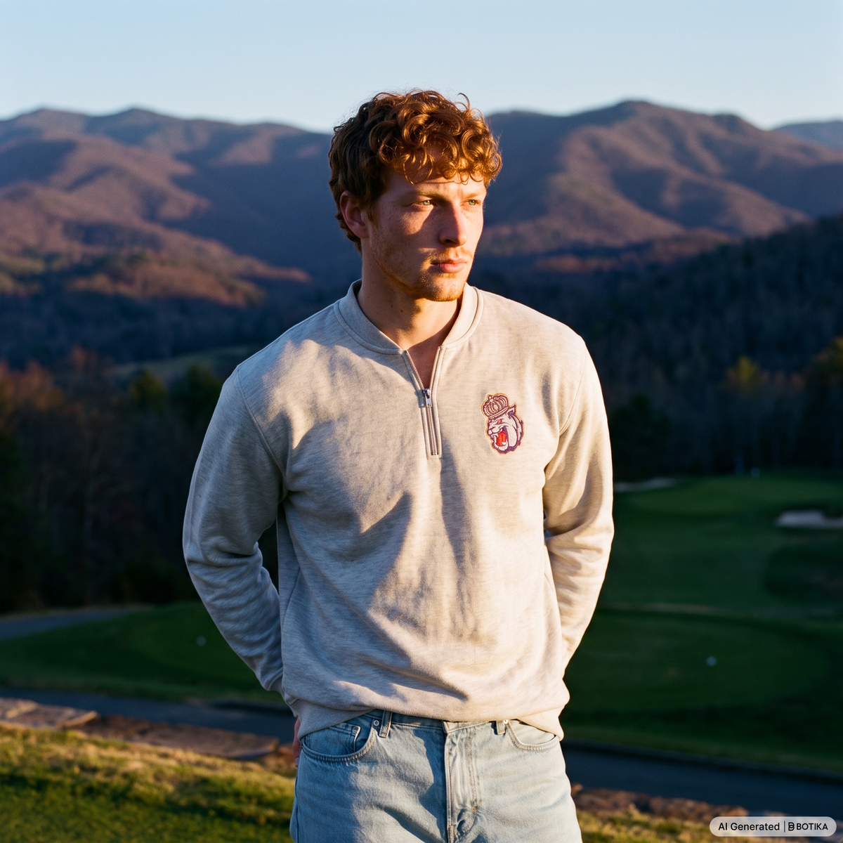 JMU Dukes Valley Heritage Midweight Q-Zip-thumbmail-5