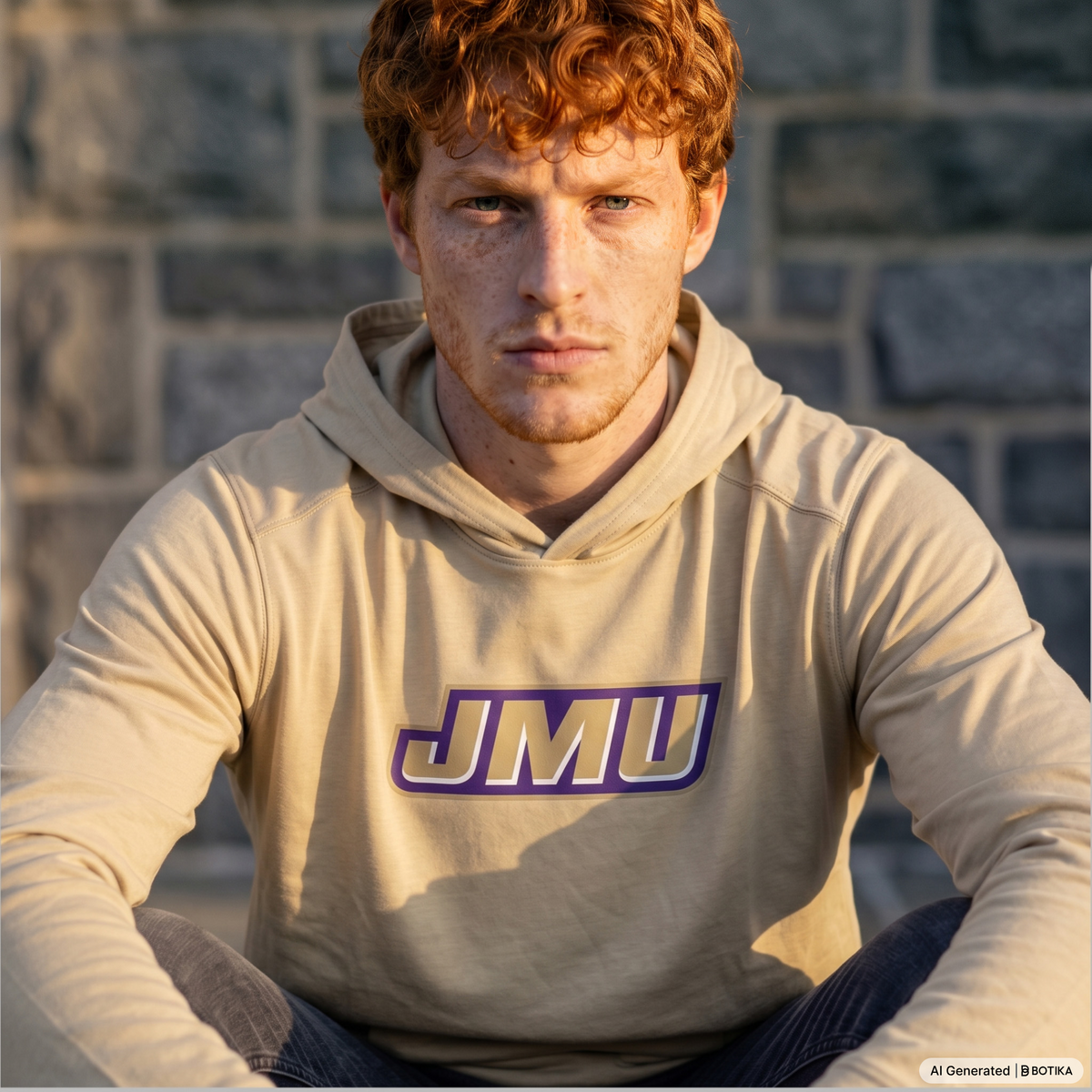 JMU Shenandoah SolarBloc UPF 50+ Hoodie Tee-thumbmail-2