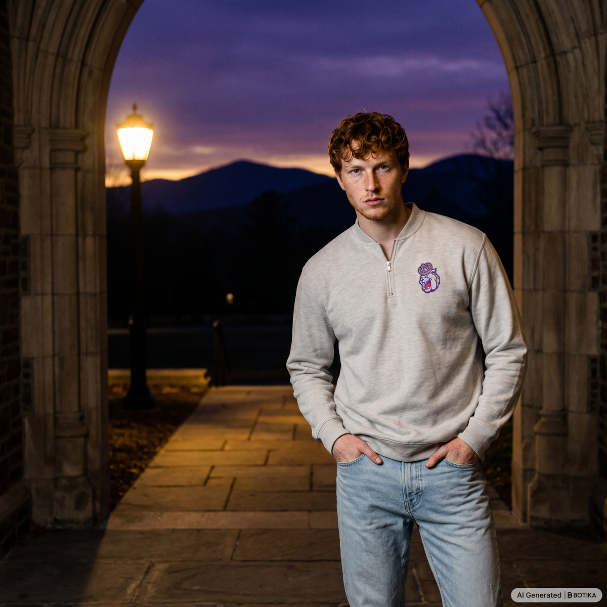 JMU Dukes Valley Heritage Midweight Q-Zip-thumbmail-9