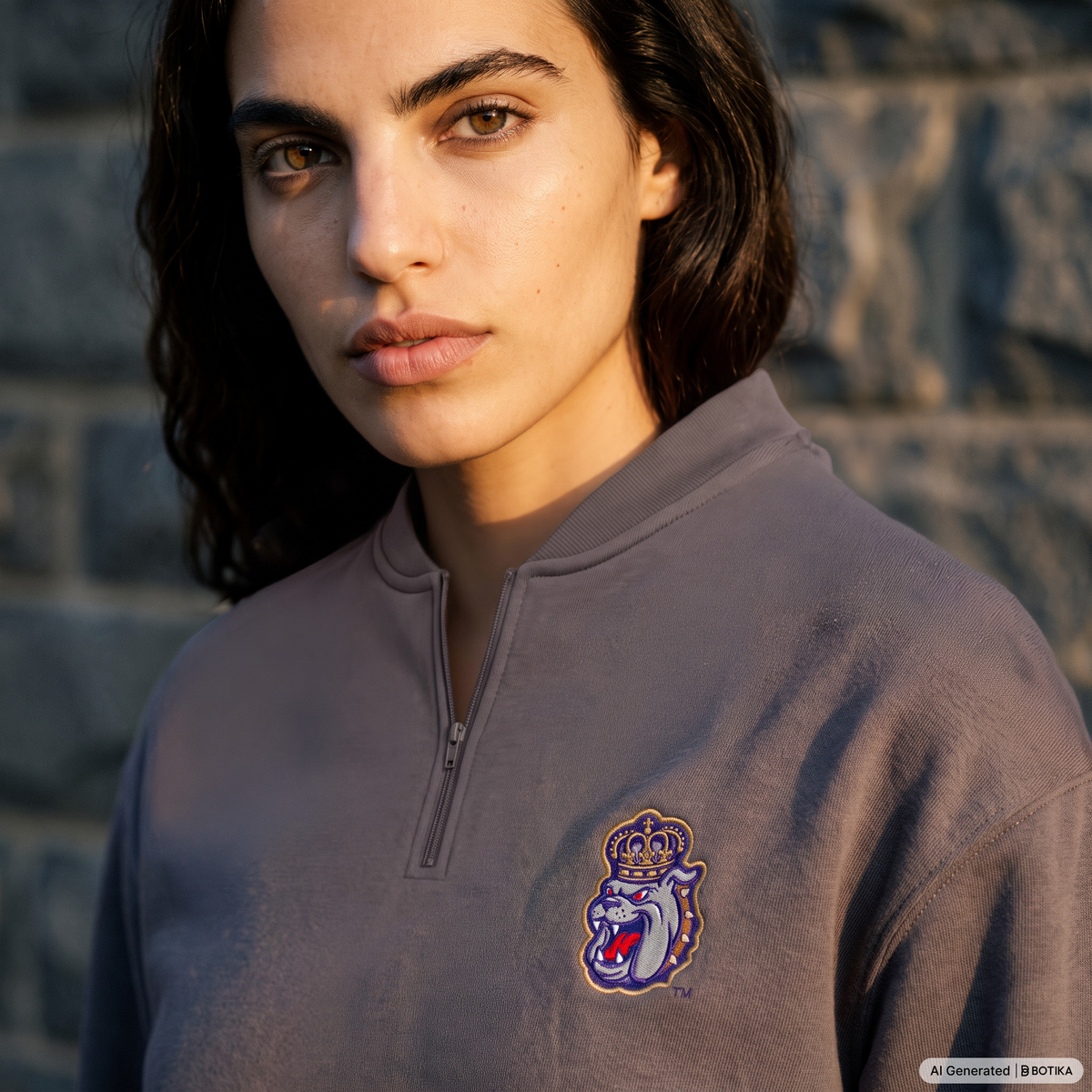 JMU Dukes Valley Heritage Midweight Q-Zip-thumbmail-2
