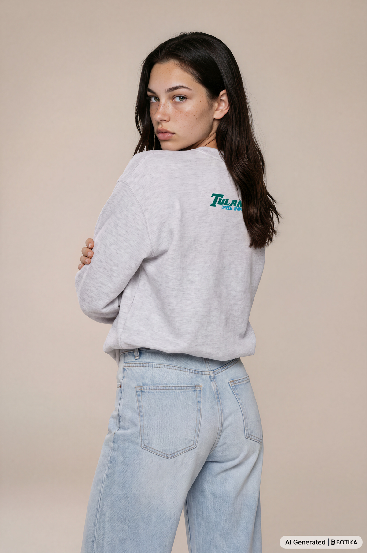 Tulane Green Wave Q‑Zip Pullover - Skull & Bogeys Golf Co.