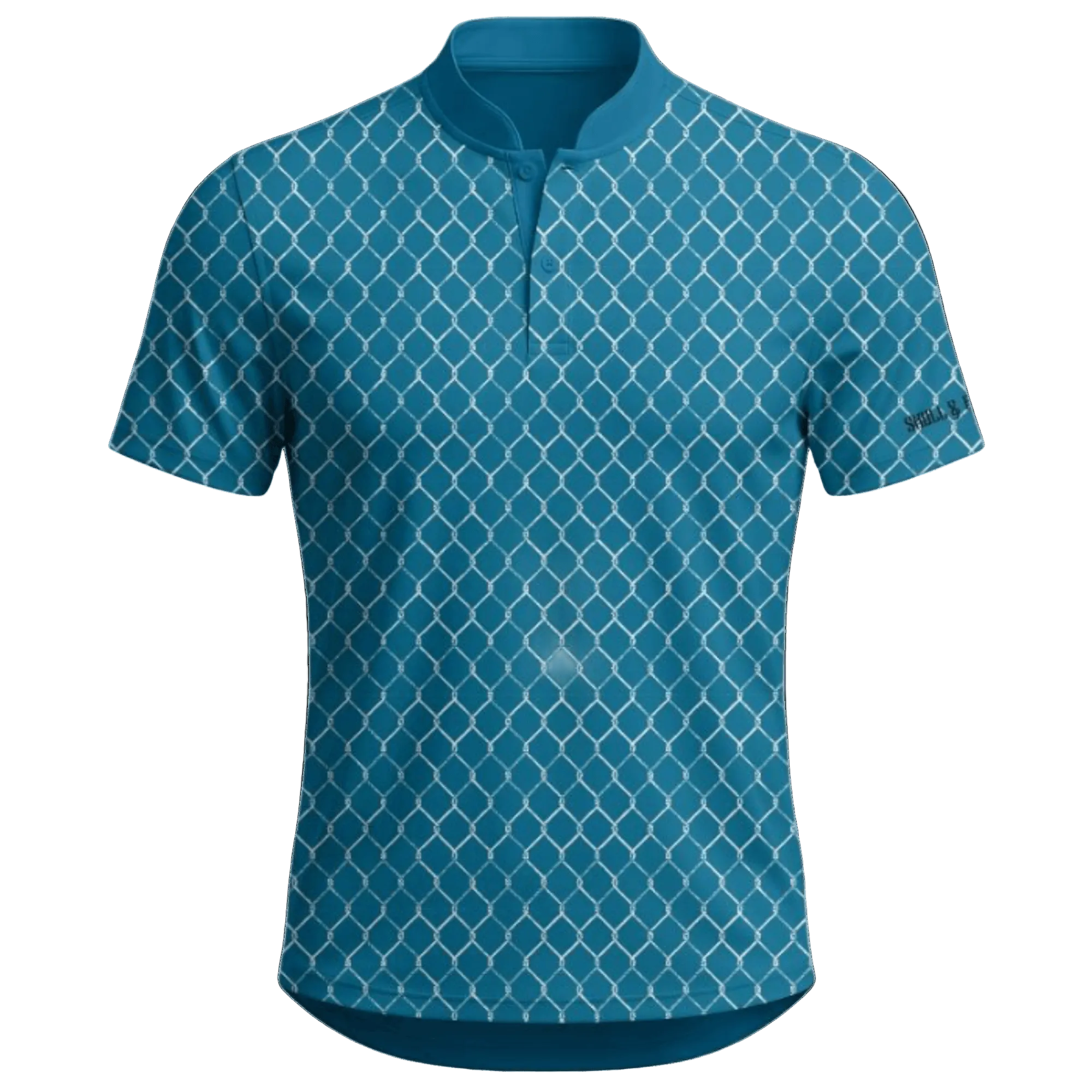 Serenity Blade Collar Polo - Skull & Bogeys Golf Co.
