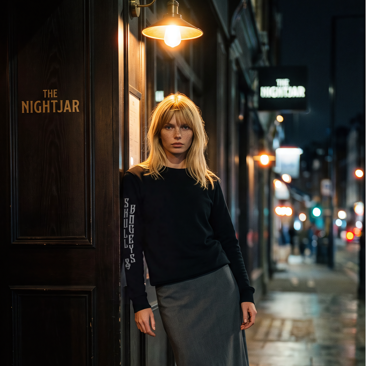 Bastion Drop-Shoulder Crewneck Sweater