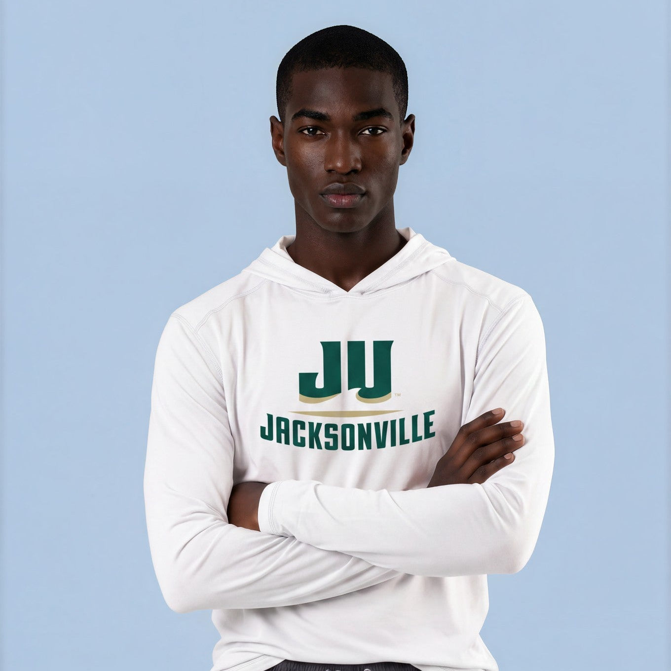Jacksonville University Men's Solar Hoodie-thumbmail-6