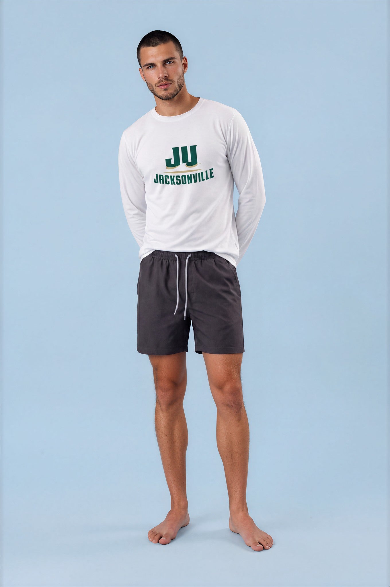 Jacksonville University Men's Long Sleeve Rashguard-thumbmail-6