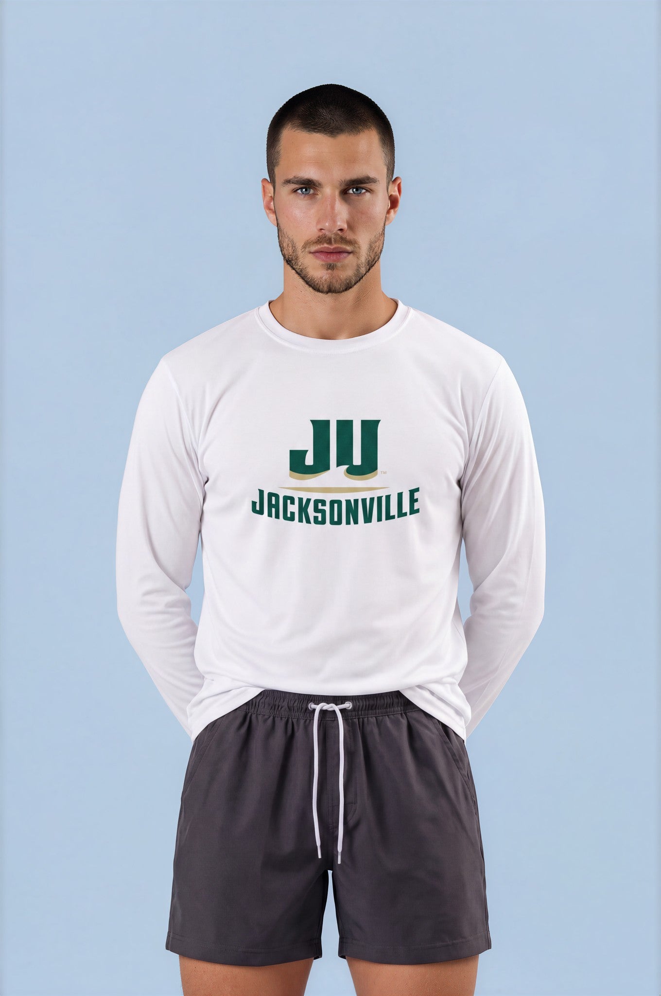 Jacksonville University Men's Long Sleeve Rashguard-thumbmail-8