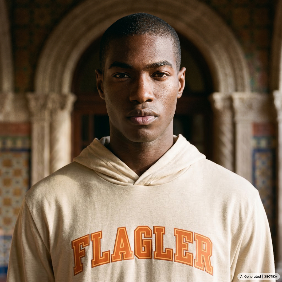 Flagler Saints SolarBloc UPF 50+ Hooded Tee-thumbmail-3