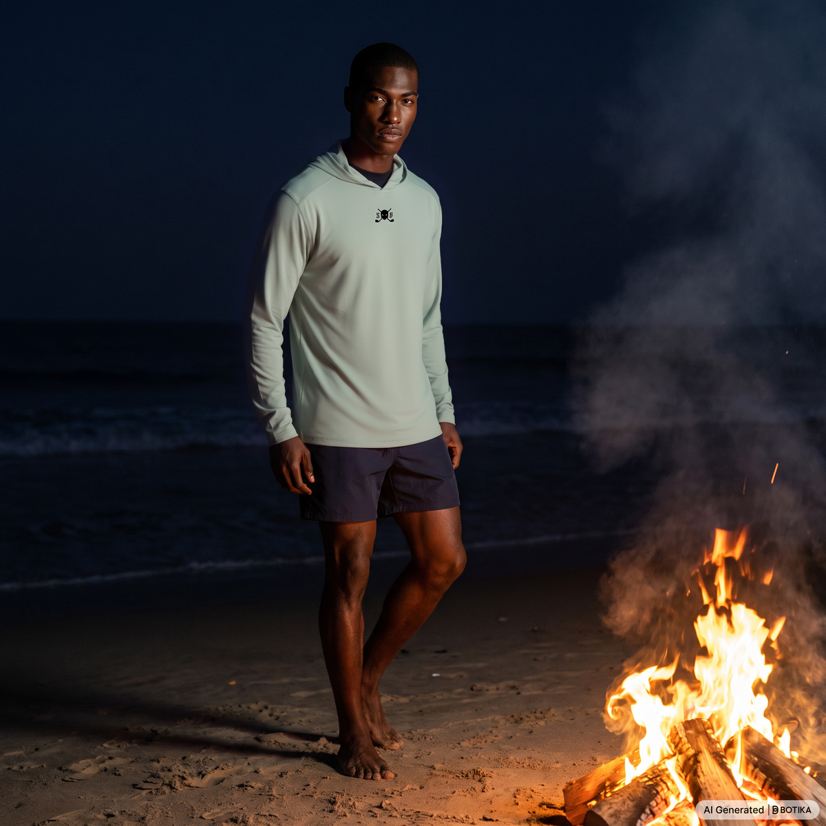 Men's Solar Golf Hooded Tee-thumbmail-3