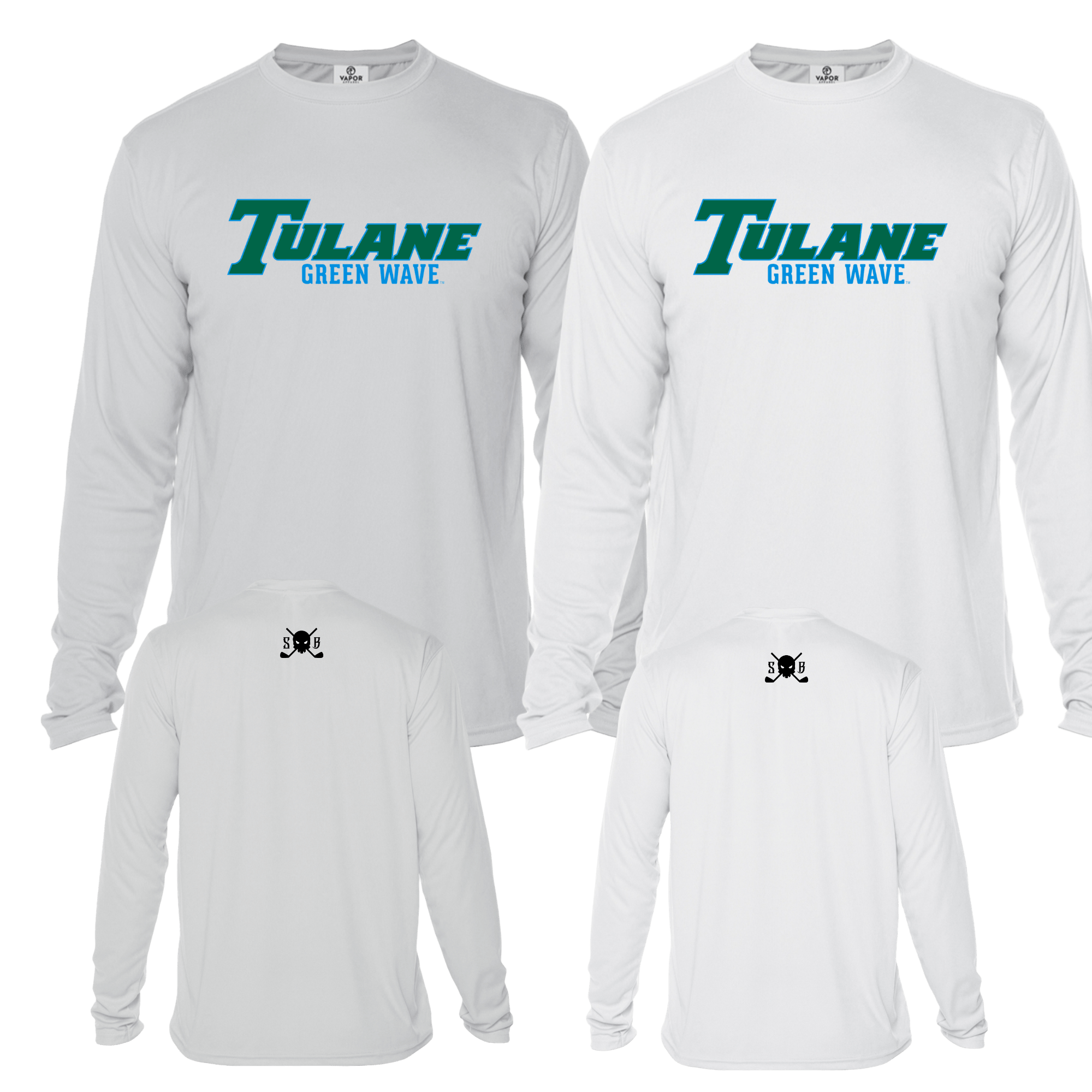 Tulane Men's Long Sleeve Solar Tee-thumbmail-1