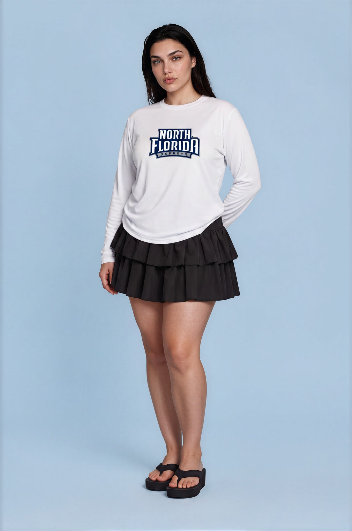 UNF Women's Long Sleeve Rashguard-thumbmail-3