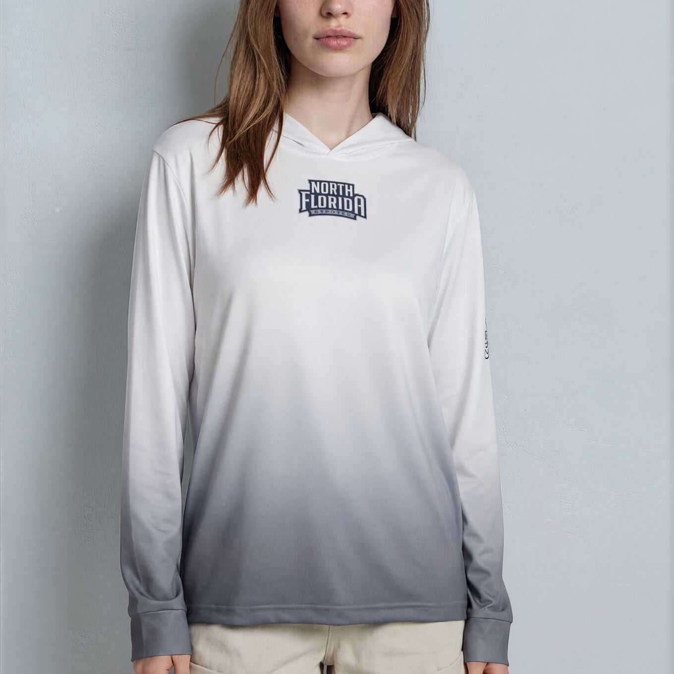 University of North Florida - Kinetic Performance Sun Shield Hoodie (Women's) - Skull & Bogeys Golf Co.