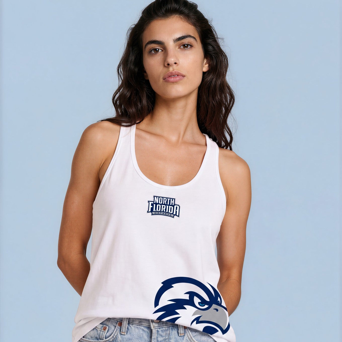 UNF Women's Racerback Tank-thumbmail-7