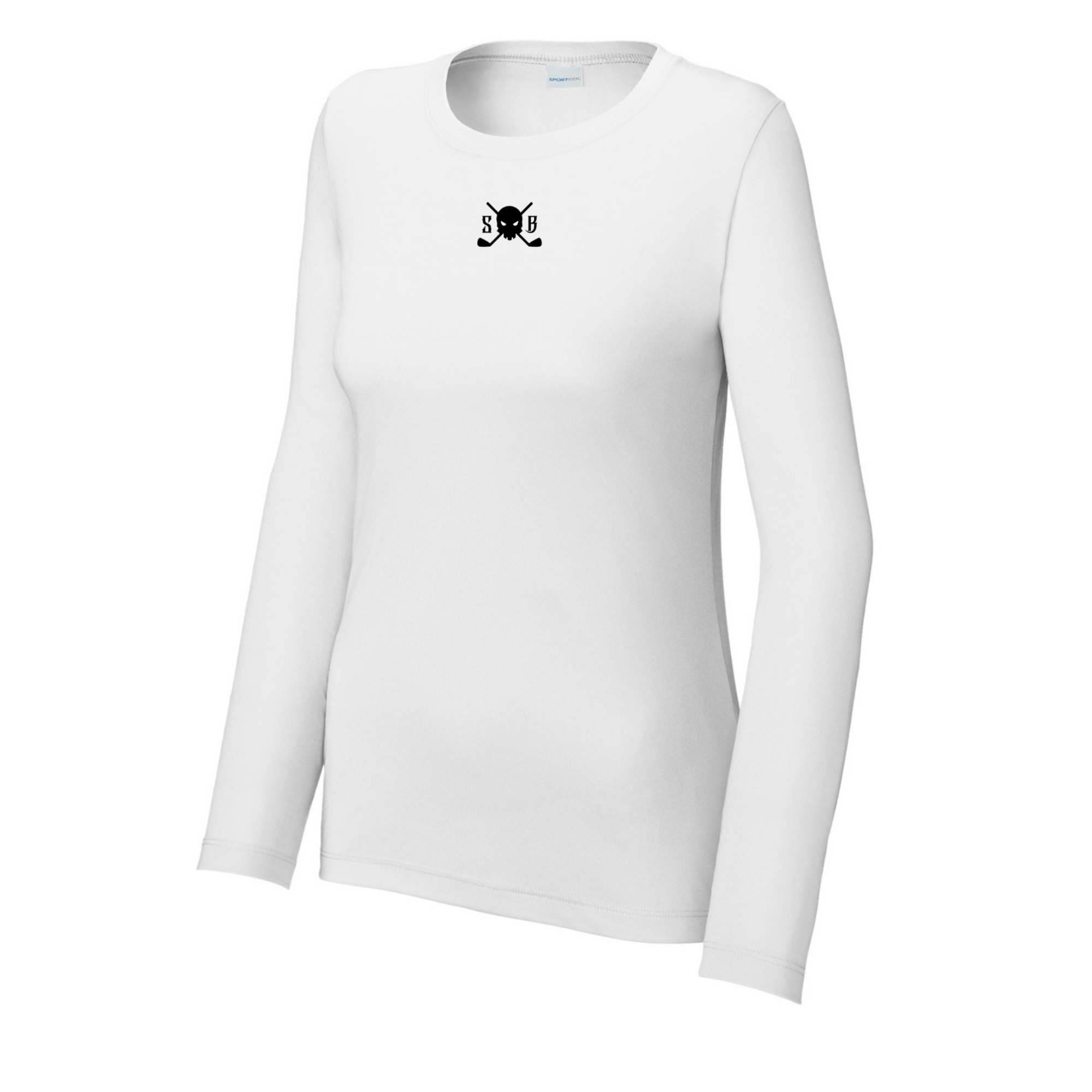 Women's Sun Shield Long Sleeve Tee - Skull & Bogeys Golf Co.