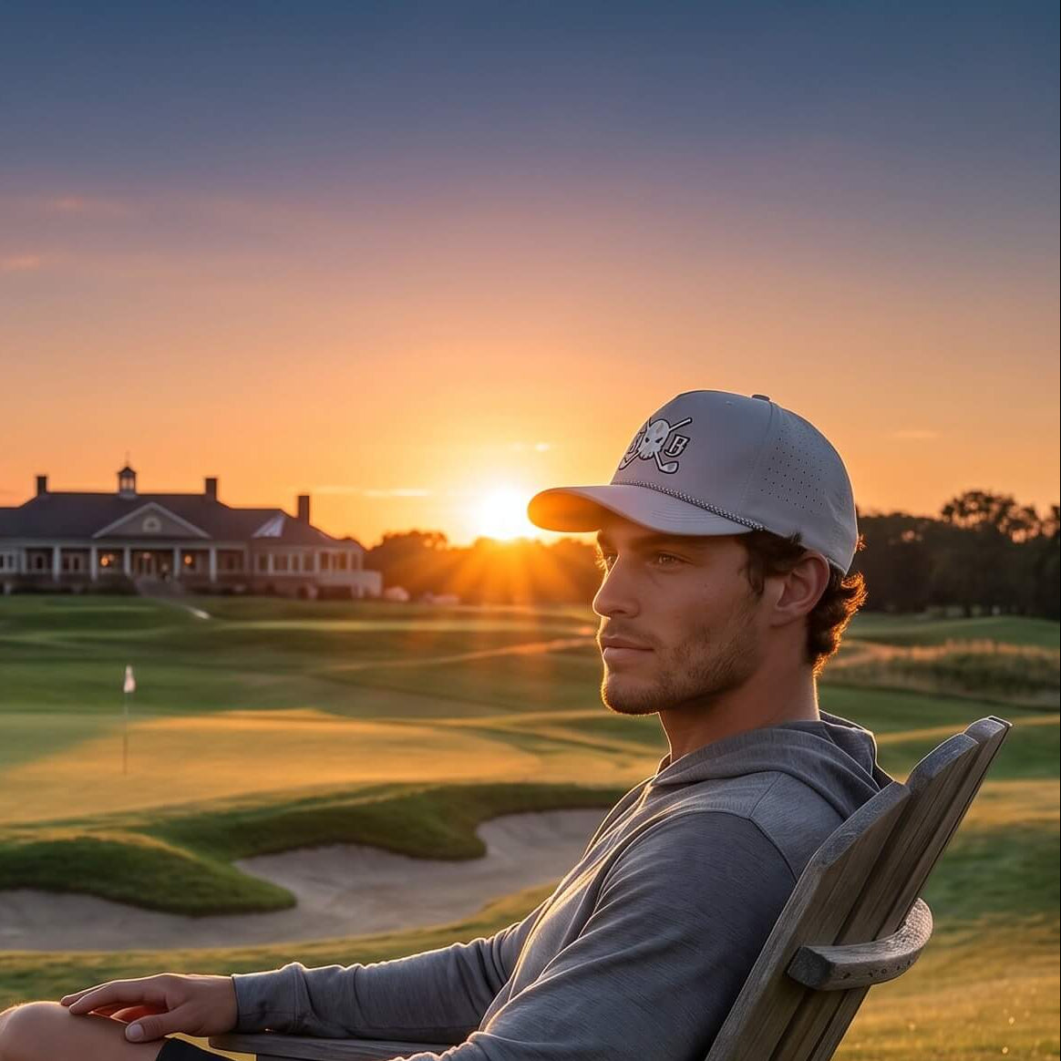 Diamond Clarity Golf Rope Hat - Skull & Bogeys Golf Co.