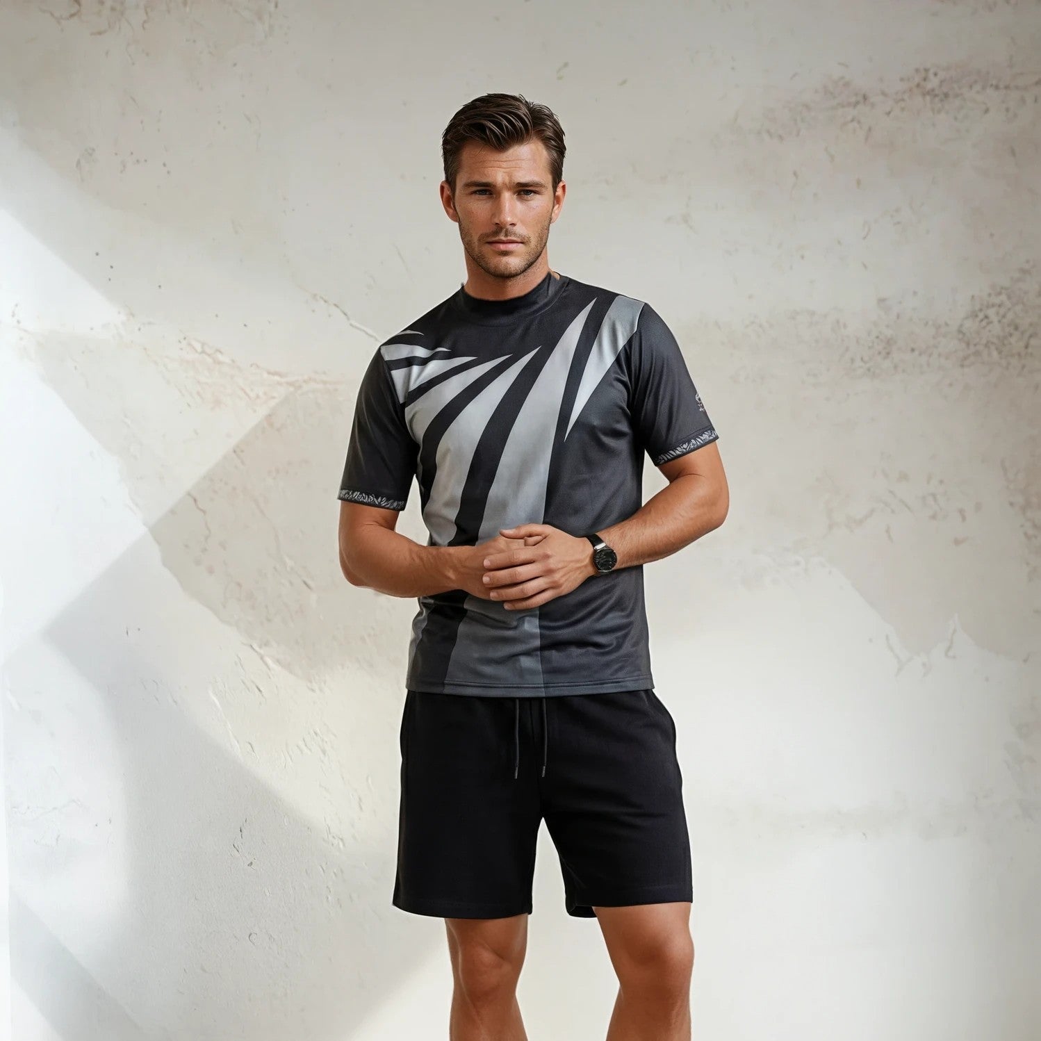 Zenith Mock Neck Golf Polo Shirt - Skull & Bogeys Golf Co.