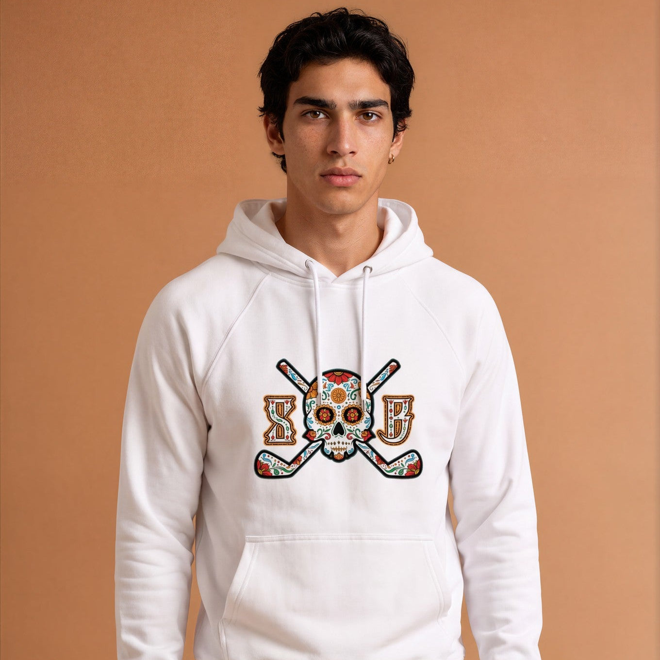Calaveras Eco-Raglan Hoodie (Men's) - Skull & Bogeys Golf Co.